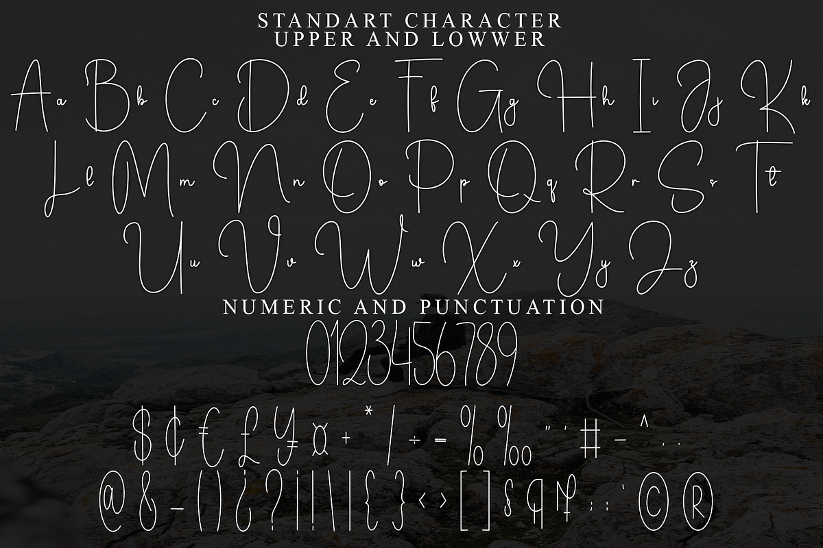 Winter Book, a Handwritten Font by InermediaSTUDIO (Photo 7 of 8)