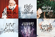 Christmas lettering collection., an Illustration by Asya Mix (Thumbnail 2 of 13)