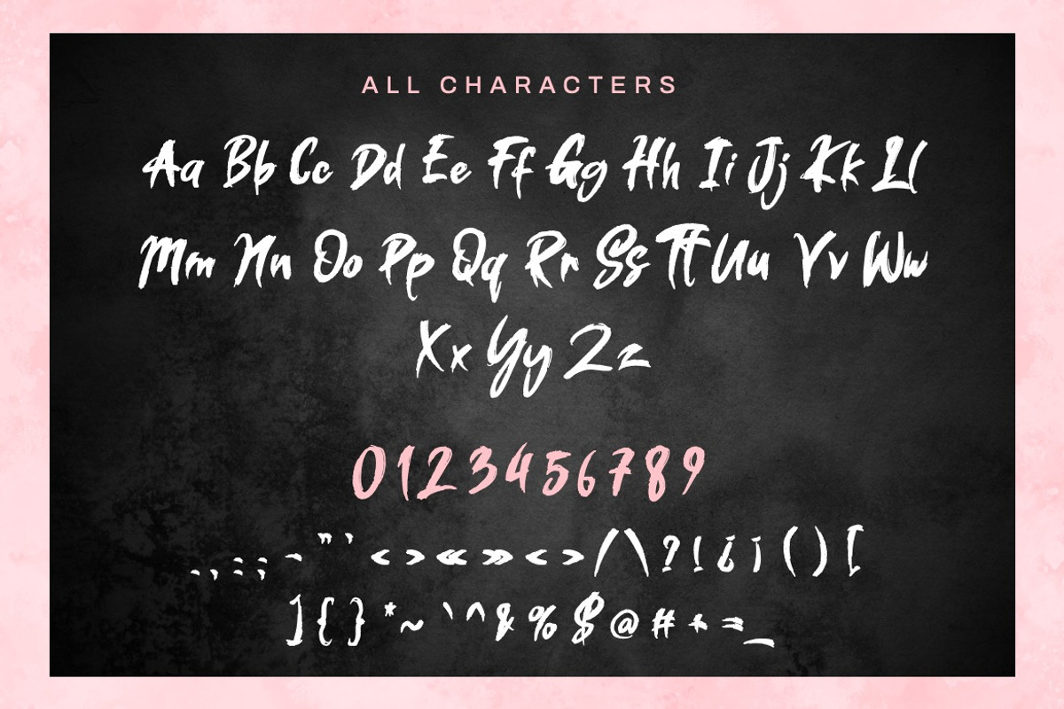 Dowilas - Handwritten Brush Font, a Handwritten Font by Dhabee (Photo 3 of 15)