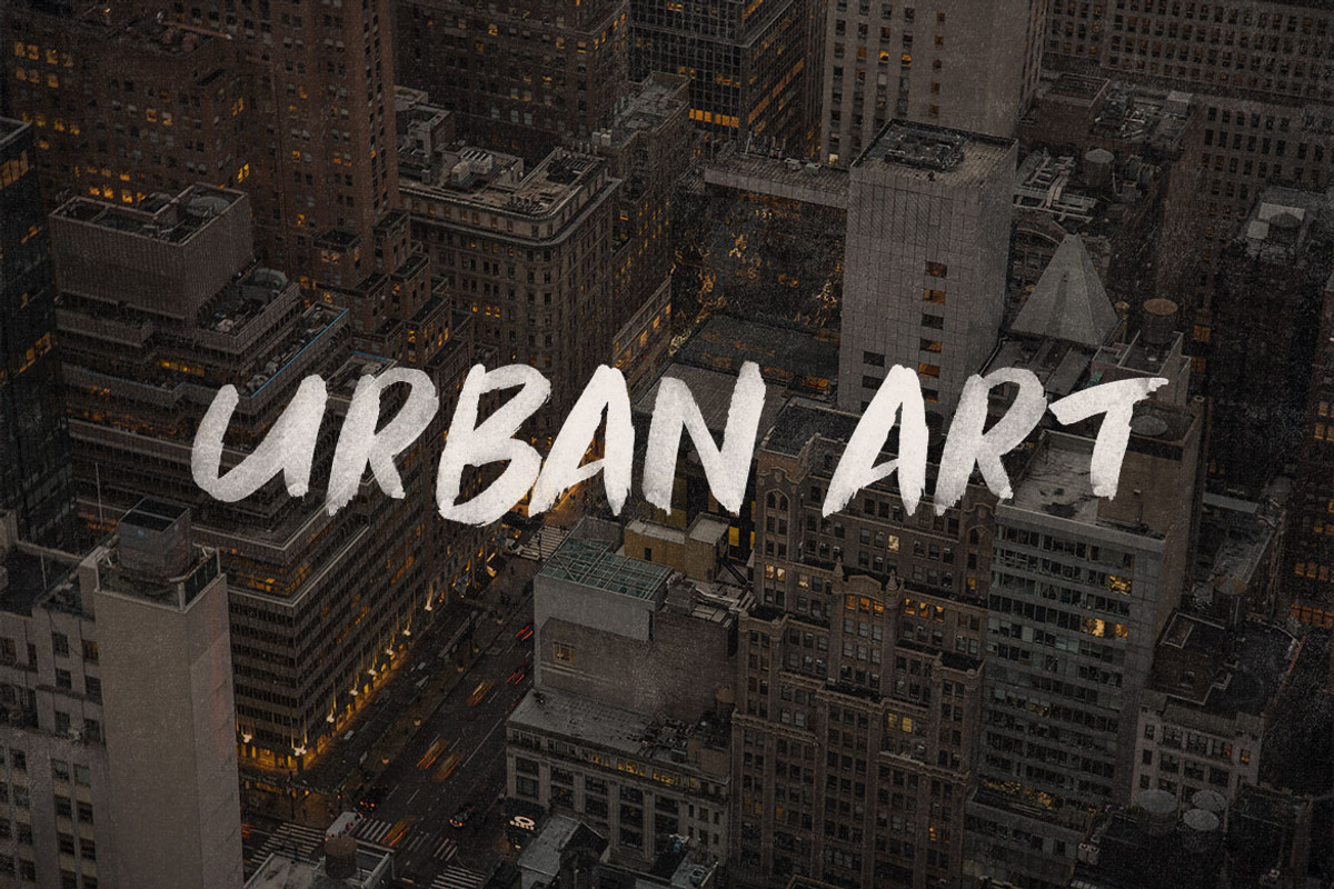 Game Over Brush & SVG Font, a Font by Cruzine (Photo 7 of 8)