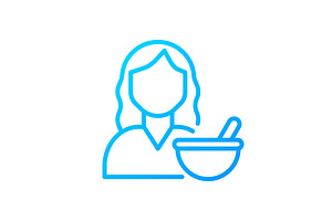 Pharmacy pixel perfect gradient line, an Outline Icon by IMG Visuals