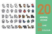 Animal Icon Pack | 10 Bonus Pattern, an Outline Icon by MikeHill (Thumbnail 1 of 5)