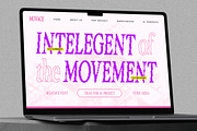 Muntave - Pixelated Oblique Serif, a Serif Font by Typia Nesia (Thumbnail 3 of 11)