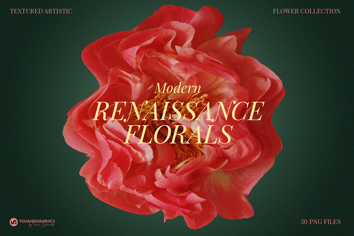 Modern Renaissance Florals, a Graphic by Youandigraphics (Photo 1 of 13)