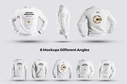 8 Mockups Mens 3D Sweatshirt, a Shirt Mockup by Grow Design Craft Studio (Thumbnail 5 of 5)