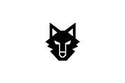 Wolf Head Vector Logo, a Branding & Logo Template by Vectorium Studio (Thumbnail 1 of 4)
