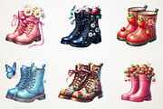 Garden Boots Sublimation Clipar, an Illustration by RobertsArt (Thumbnail 6 of 7)