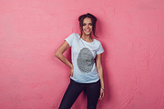 T-Shirt Mock-Up Vol.26 2017, a Shirt Mockup by Freeman Studio (Thumbnail 7 of 26)