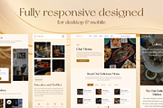 Dinely - Luxury Restaurant Website, an UI Kit Template by dhuhacreative (Thumbnail 8 of 16)