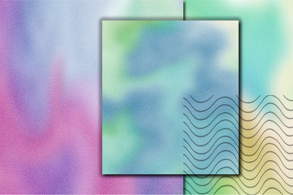 Retro Gradient Collection, a Texture Graphic by Almazova Dolzhenko (Photo 12 of 12)
