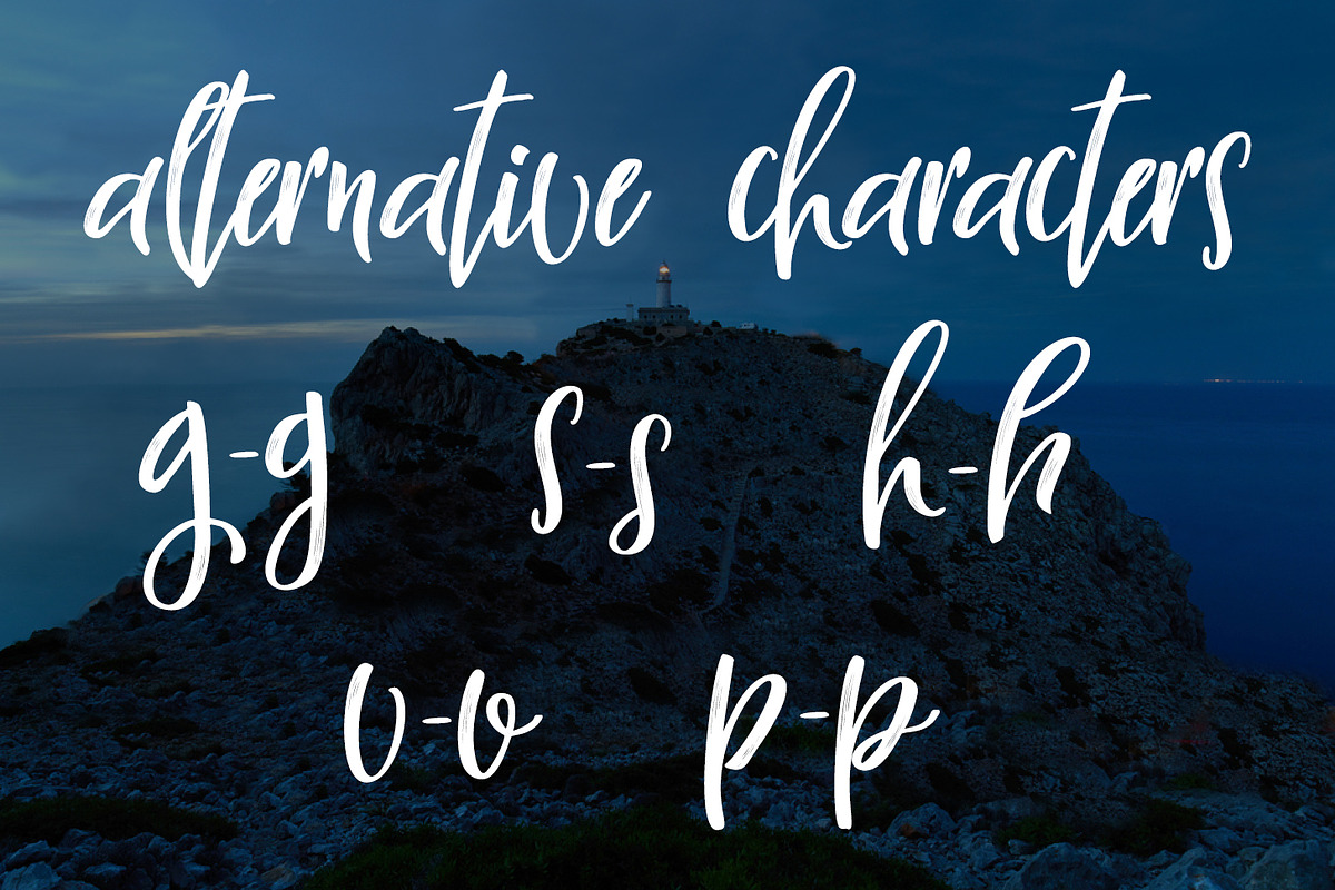Bálsamo Curativo - Font Dou, a Script Font by Astarte_design (Photo 11 of 14)