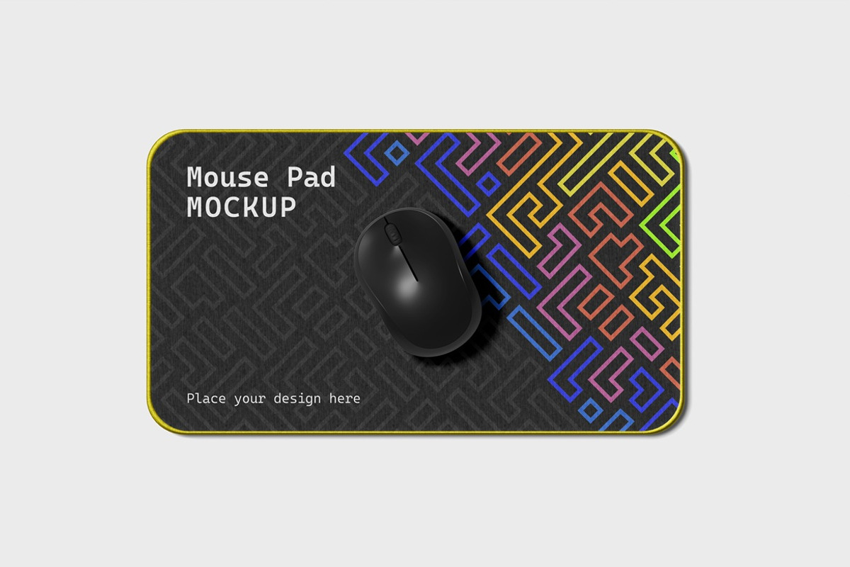 High Quality Mouse Pad Mockup, a Pens & Pencil Mockup by Onezero (Photo 2 of 5)