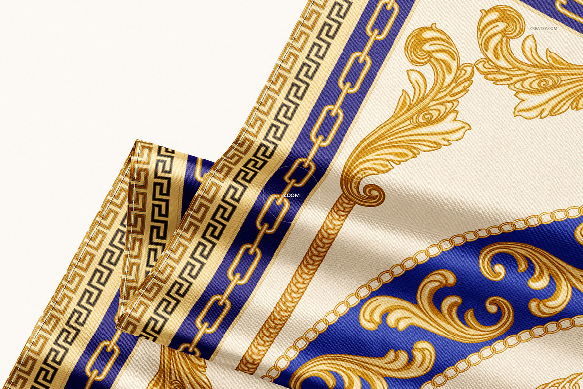 Satin Scarf Mockup Set, a Product Mockup by Creatsy (Photo 8 of 11)