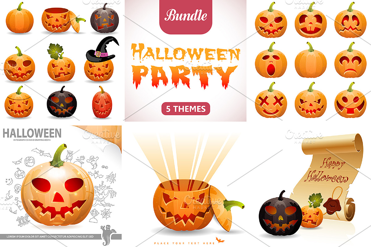 Collect Pumpkin for Halloween, a Solid Icon by TAlex (Photo 1 of 6)