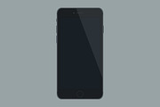 Flat iPhone 6 Mockup, an iPhone Mockup by Mattias (Thumbnail 4 of 4)