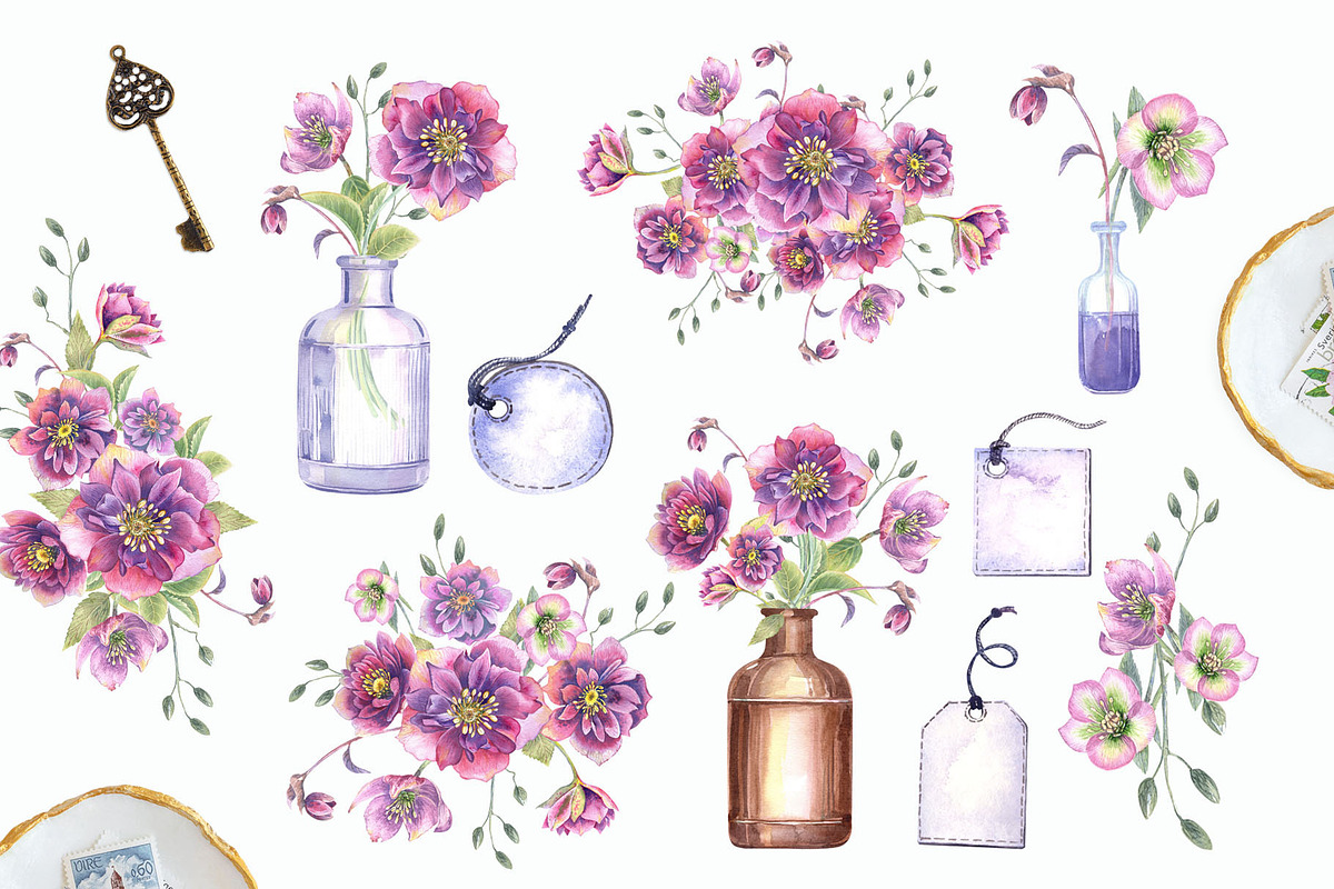 Spring Rose, an Illustration by JennyColorArt (Photo 4 of 8)