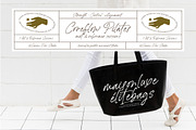 La Rettany Luxury Handwritten Font, a Script Font by Letterena Studios Script (Thumbnail 9 of 10)