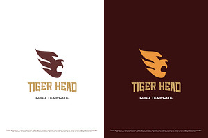 Tiger Head Zoo Logo Design Icon, a Branding & Logo Template by Morvana Crew
