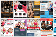 50-Fitness Flyers Bundle Template, a Flyer Template by AfzaalGraphics (Thumbnail 6 of 6)