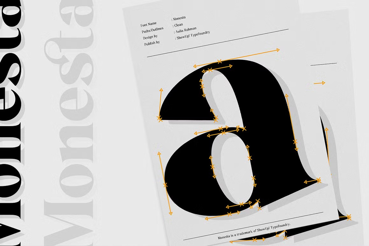 Monesta Bold, a Serif Font by ShowUp! Studio (Photo 5 of 15)
