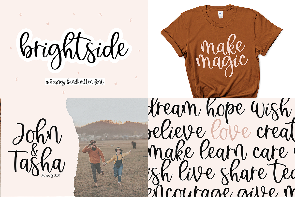 Big Font Bundle | 50 Fonts, a Script Font by KA Designs (Photo 9 of 10)
