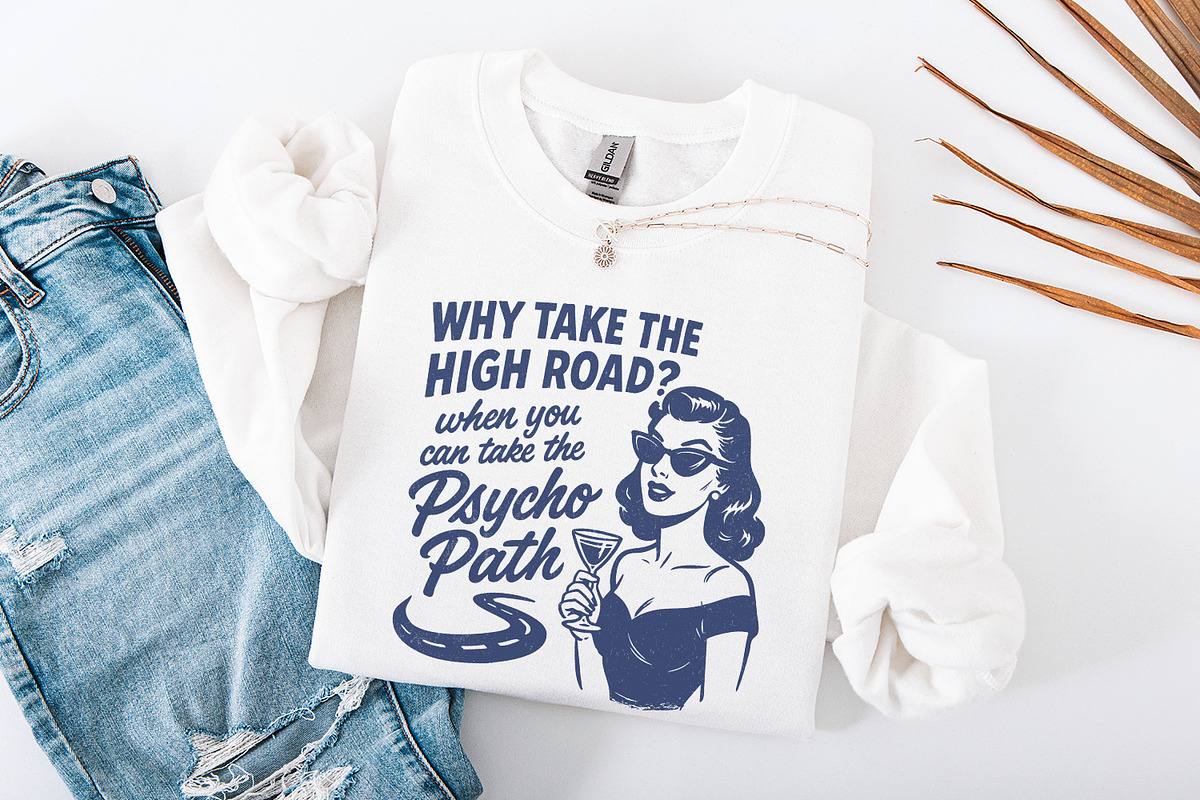 Why Take The High Road? Psycho Path, an Illustration by SharpMarketplace (Photo 4 of 9)