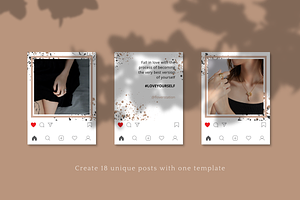 Instagram Puzzle Template Vo.1