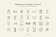 INTERIOR DESIGNER line art clipart, an Object Illustration by Crocus Paperi (Thumbnail 4 of 13)