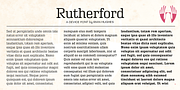 Rutherford, a Serif Font by Device (Thumbnail 4 of 6)