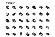2000+ Isometric Icons Set, an Outline Icon by Brickclay (Thumbnail 7 of 37)
