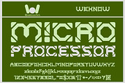 Super Computer font, a Font by weknow (Thumbnail 2 of 5)