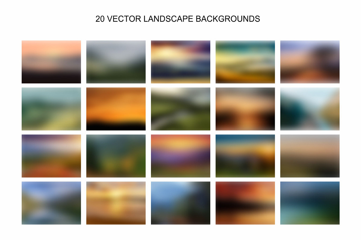 Gradient Backgrounds Collection, a Background Graphic by Part of the Art (Photo 6 of 14)