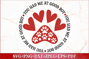 Valentine Dog Bundle SVG, a Seasonal Illustration by RossiGalleria (Thumbnail 8 of 16)