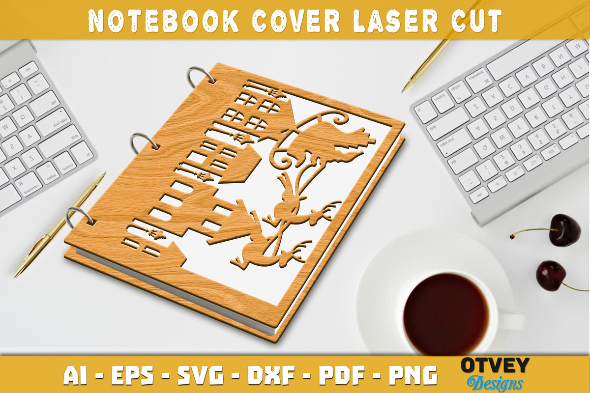 Merry Christmas Notebook Cover, a Decorative Illustration by OTVEY DESIGN (Photo 8 of 13)