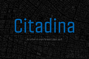 Citadina Font Family, a Sans Serif Font by Graviton Font Foundry (Thumbnail 1 of 6)