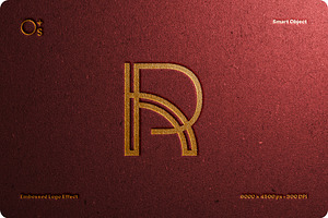 Luxury Embossed Logo Effect, a Layer Style Add-On by Opaq Studio