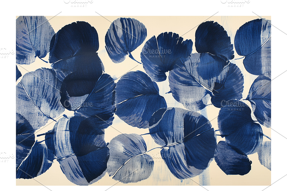 Blik Co. Organic Leaf Patterns, a Texture Illustration by milatovar (Photo 20 of 24)