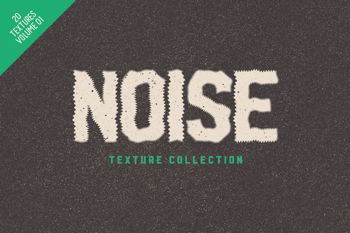 Noise Textures Volume 01, a Texture Graphic by Ultrashock (Photo 1 of 9)