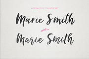 Happy Letters Brush Script font, a Handwritten Font by Creator Goodies (Thumbnail 7 of 9)