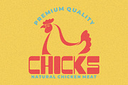 Chubby Chicks - Funky Display Font, a Font by PutraCetol Studio (Thumbnail 10 of 12)