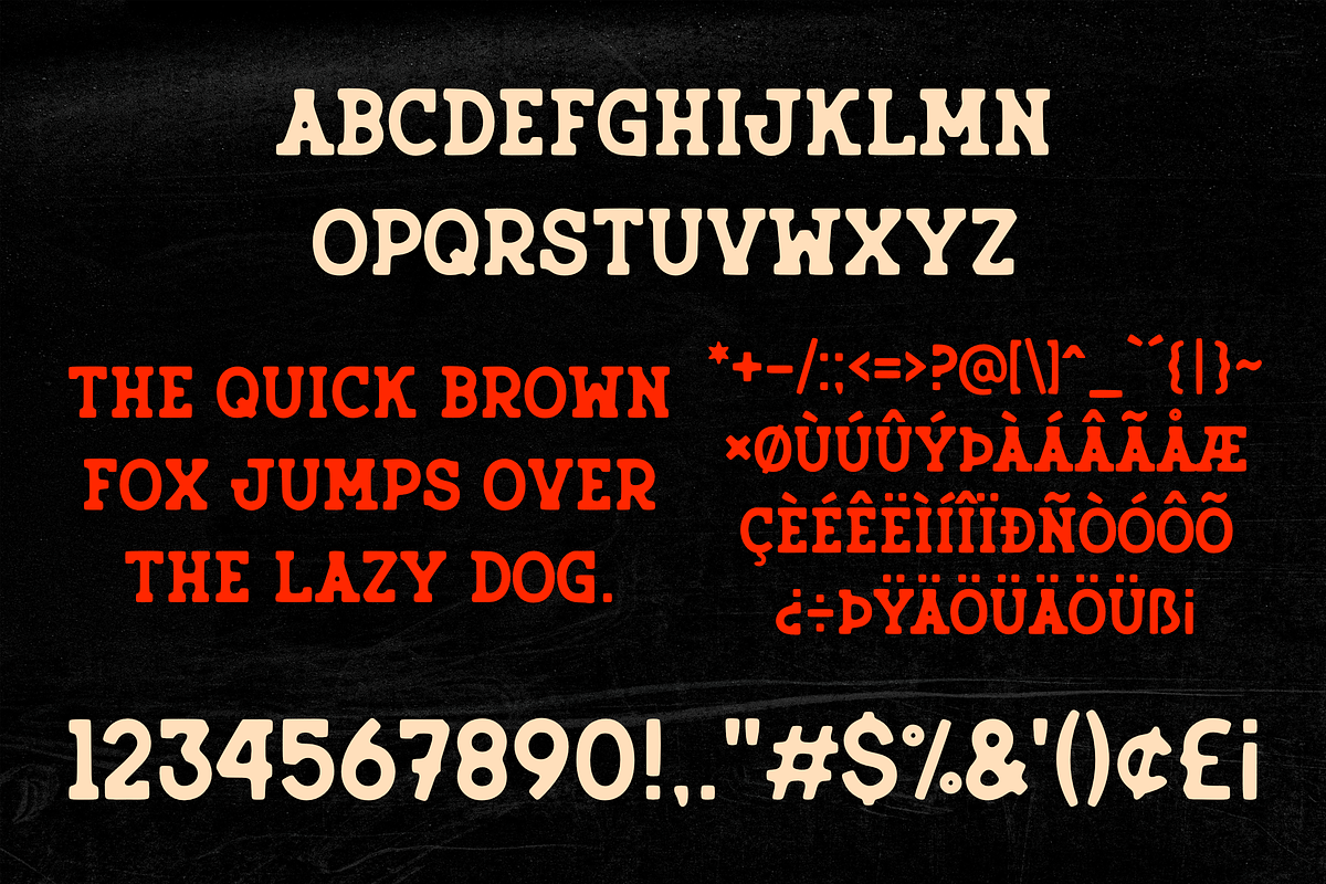 Textura Solid, a Slab Serif Font by RADesigns21 (Photo 6 of 7)