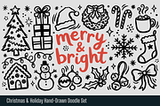 Christmas Holiday Hand Drawn Doodle, an Object Illustration by Huza Studio (Thumbnail 1 of 10)