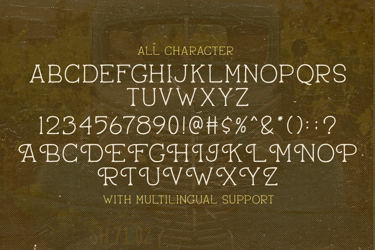 Pantaleone Vintage Typeface, a Serif Font by Rillatype (Photo 9 of 9)
