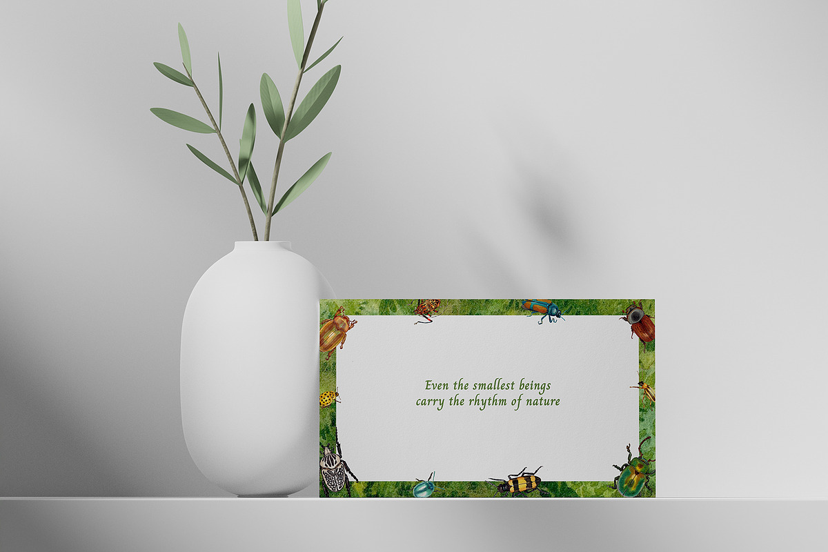 Jewel Beetle Set – Watercolor Nature, an Animal Illustration by CreativeValuation (Photo 7 of 11)