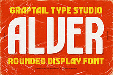 Alver - Rounded Display Font
