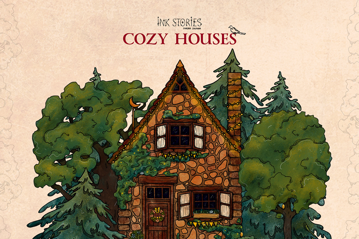 Cozy Houses, an Object Illustration by Ink Stories (Photo 10 of 22)