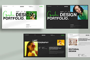 Minimal Design Portfolio Template, a Presentation Template by NorthPeak (Thumbnail 6 of 13)