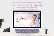 Beauty Website Template Canva Site, a Landing Page Template by vectorocean (Thumbnail 7 of 11)