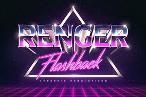 80s Text and Logo Effects Vol.3, a Layer Style Add-On by Hyperpix Productions
