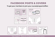 Facebook Group Templates Canva, a Social Media Template by Cate Creates (Thumbnail 5 of 9)